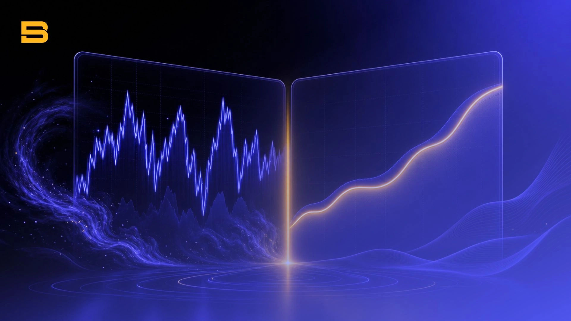 Heikin Ashi chart comparison showing trend smoothing versus standard price action