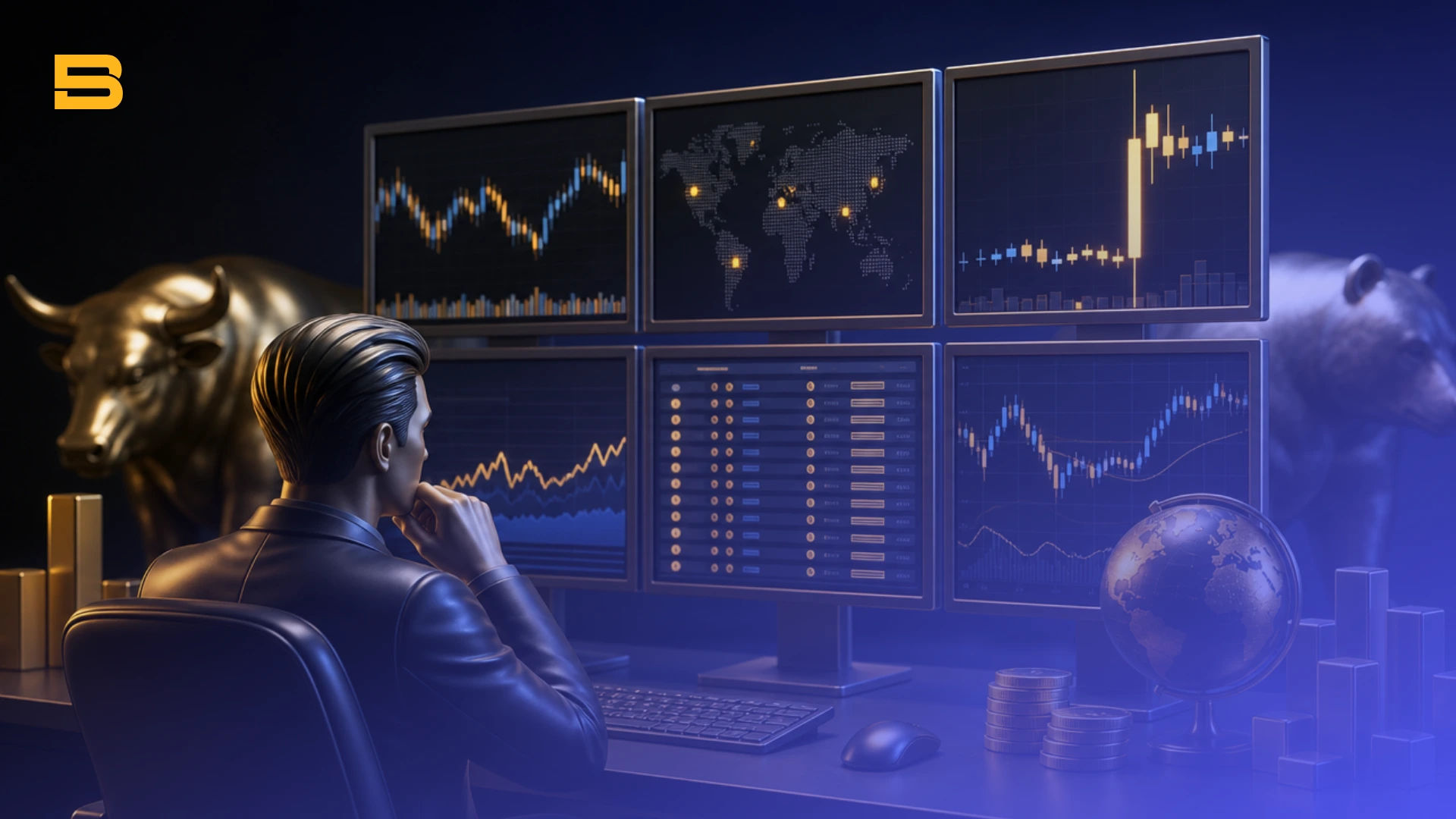 Conceptual cover illustration of a news trading strategy, high-impact economic releases, and market volatility.
